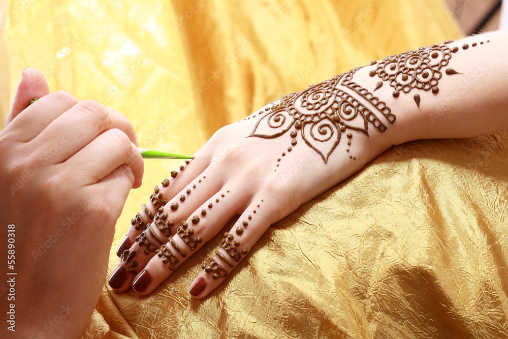 Bridal Mehendi Design 1