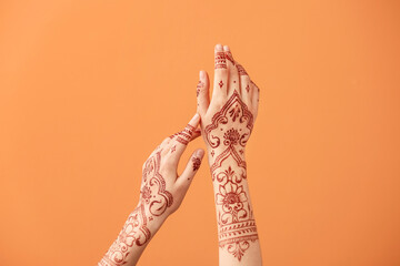 Engagement Mehendi Design 3