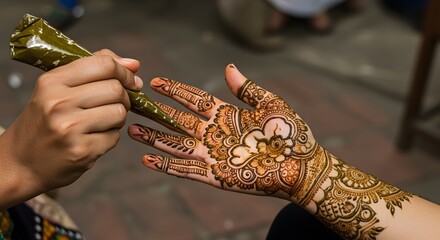 Engagement Mehendi Design 4